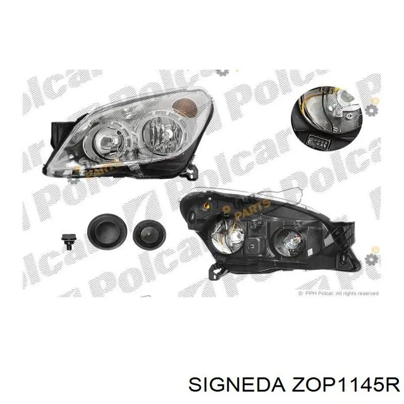 Faro derecho FP5206R4E FPS