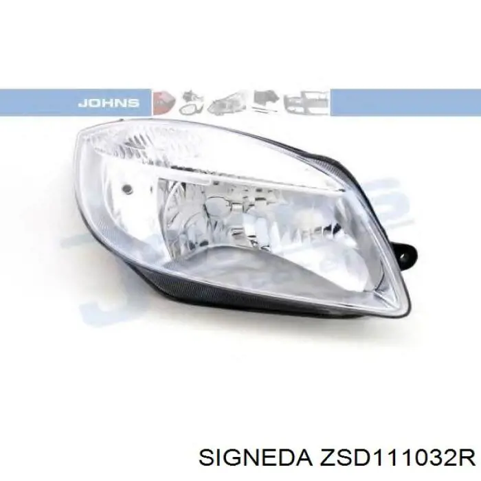 ZSD111032R Signeda faro derecho