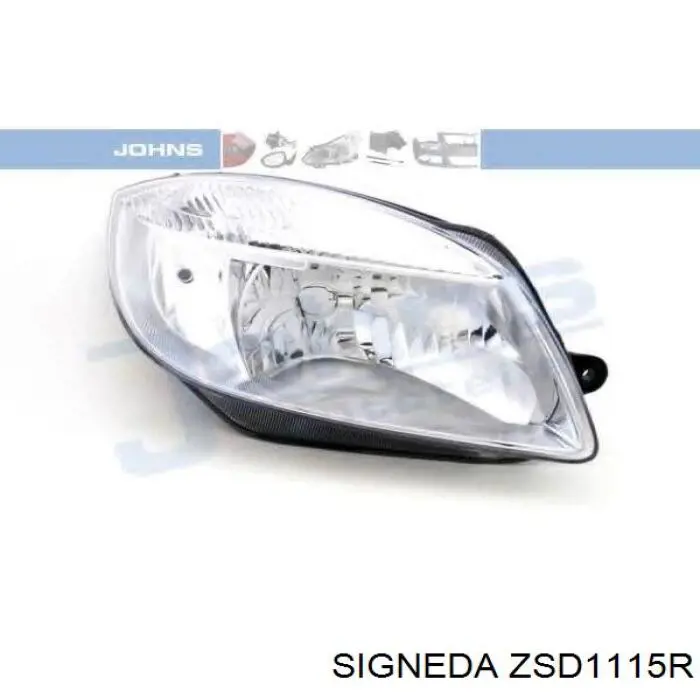 ZSD1115R Signeda faro derecho