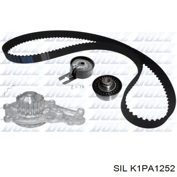 Kit correa de distribución Peugeot Partner 1 5F