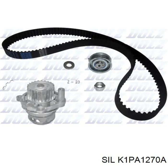 K1PA1270A SIL kit correa de distribución