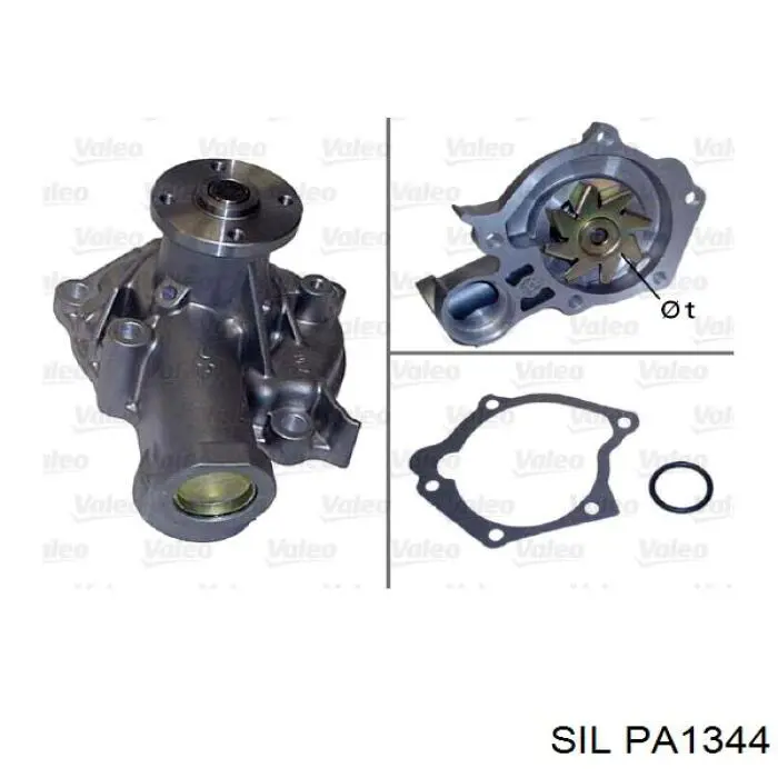 Bomba de agua Mitsubishi Galant 8 EA