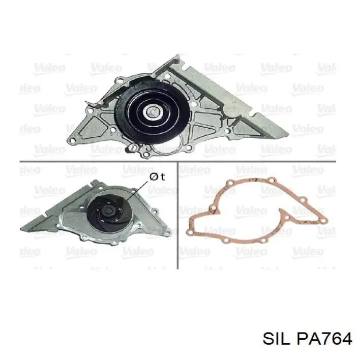 PA764 SIL bomba de agua