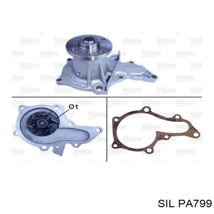 PA799 SIL bomba de agua