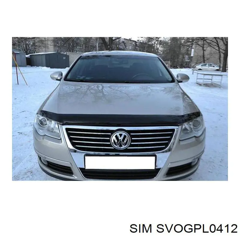 Deflector de capó para Volkswagen Golf PLUS VI 521