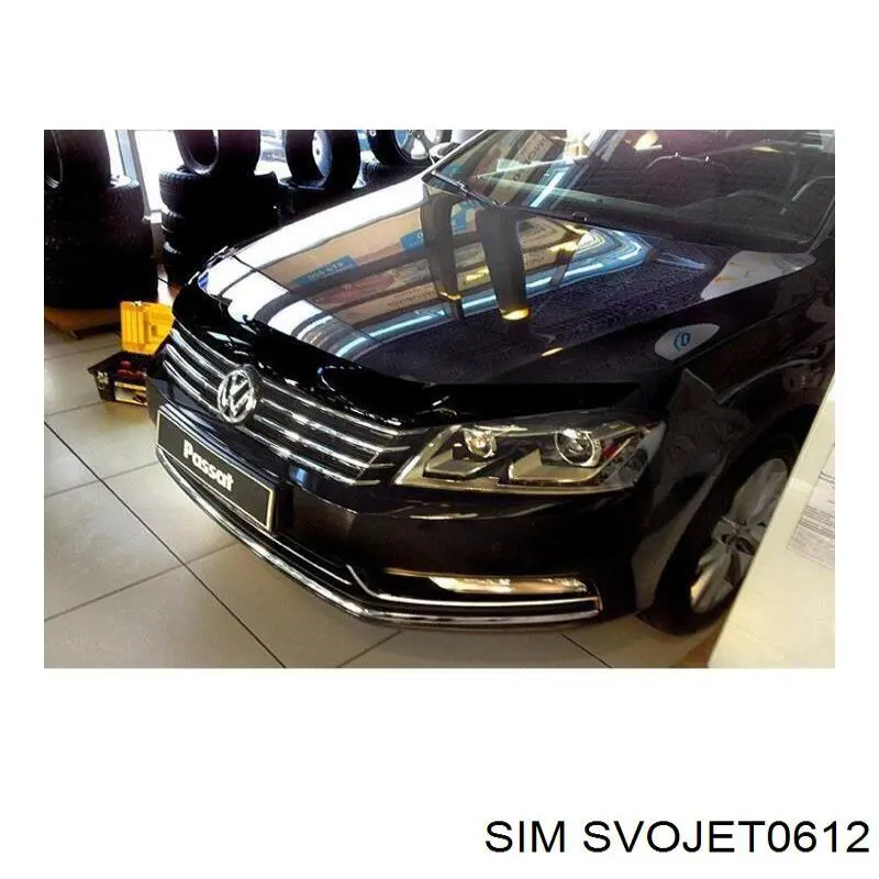 Deflector de capó para Volkswagen Jetta V 1K2