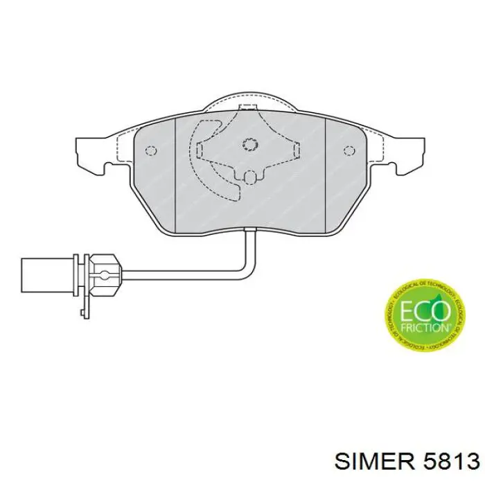 Pastillas de freno delanteras Audi A6 4F2