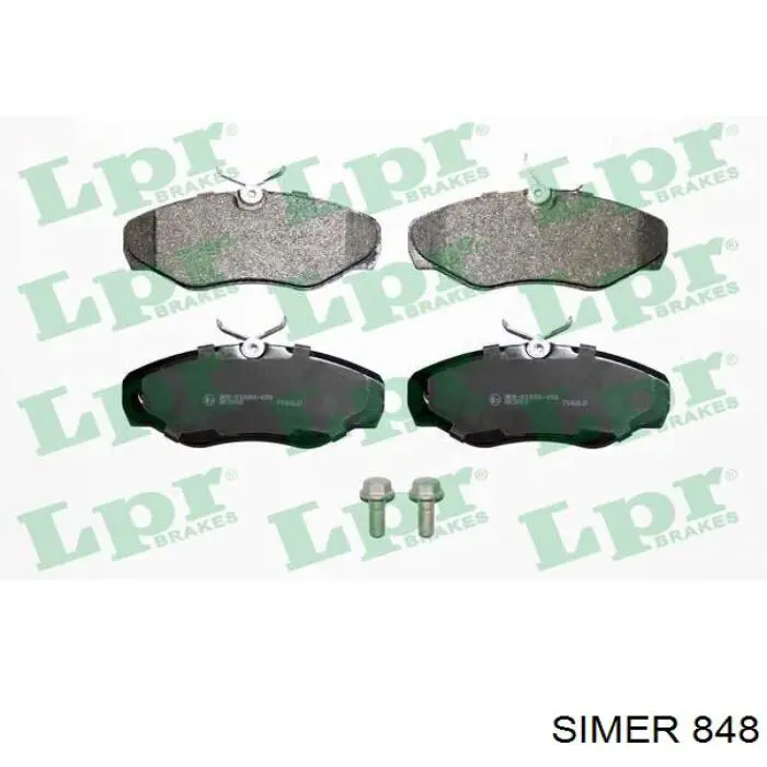 Pastillas de freno delanteras Renault Trafic 2 FL