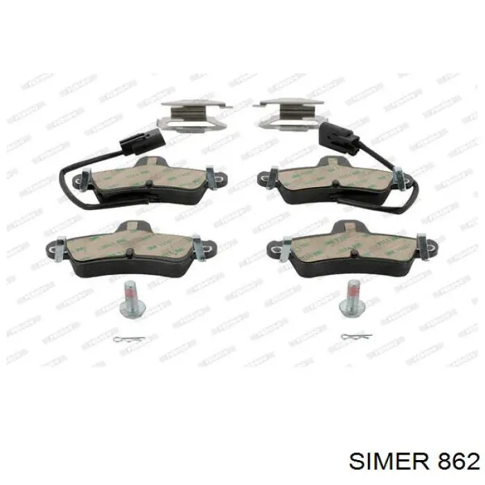 Pastillas de freno delanteras Fiat Ducato 2 230L