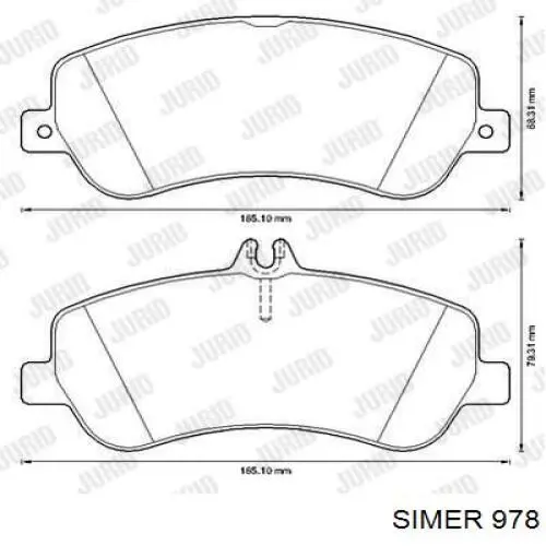 Pastillas de freno delanteras Toyota Corolla E12