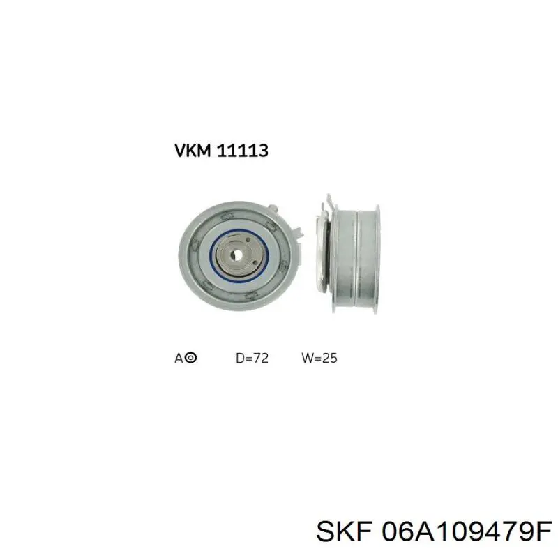 06A109479F SKF tensor, correa dentada