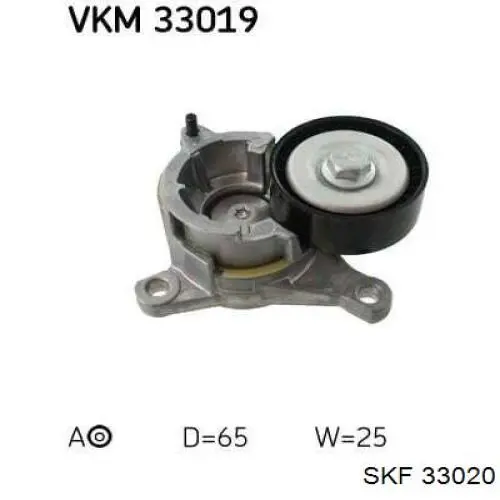 Cojinete de cubo delantero/trasero SKF 33020 precio, desde 43,95 EUR