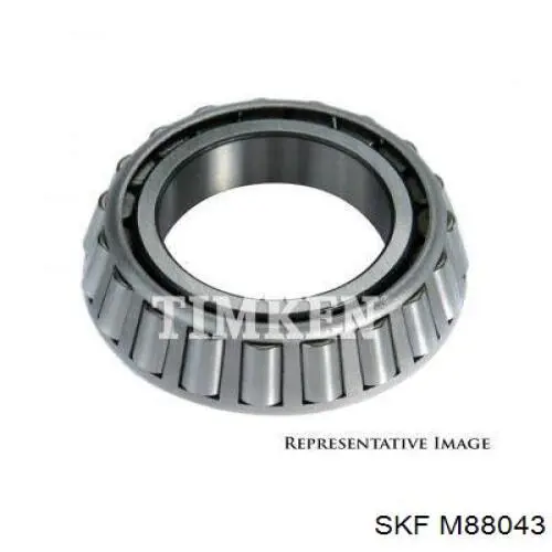 M88043 SKF rodamiento piñón de diferencial trasero interior