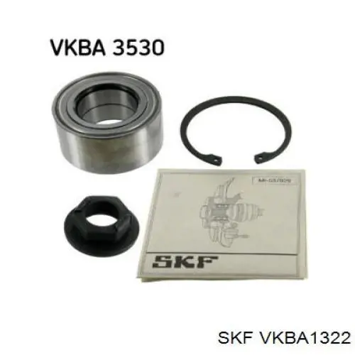VKBA1322 SKF cojinete de rueda trasero