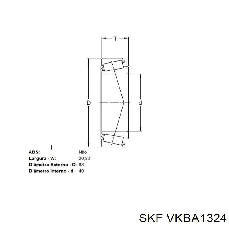 Cojinete de rueda delantero SKF VKBA1324 precio, desde 44,12 EUR