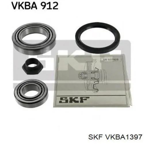 VKBA1397 SKF cojinete de rueda delantero