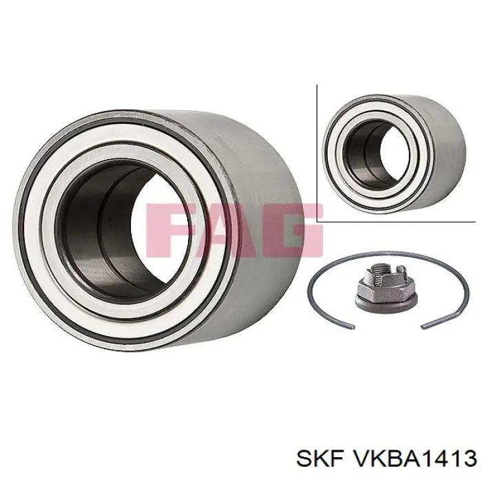 VKBA1413 SKF cojinete de rueda delantero