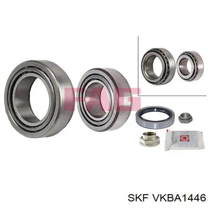 Cojinete de rueda VKBA1446 SKF