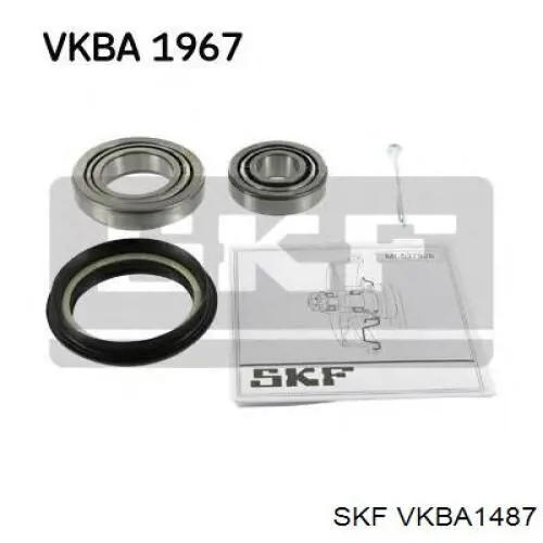 VKBA 1487 SKF cojinete de rueda delantero