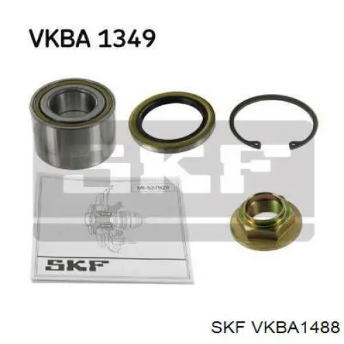 VKBA 1488 SKF cojinete de rueda delantero