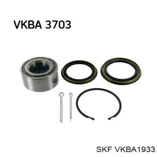 VKBA1933 SKF cojinete de rueda delantero