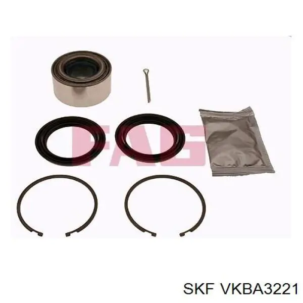 VKBA 3221 SKF cojinete de rueda delantero