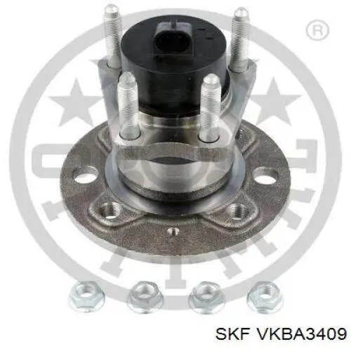 VKBA 3409 SKF cubo de rueda trasero