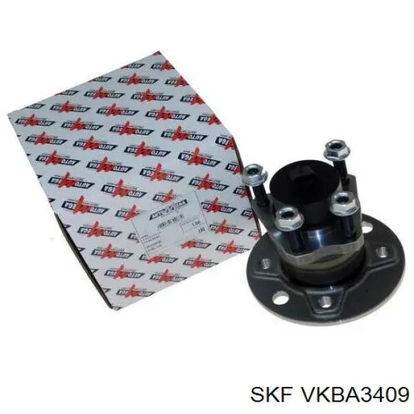 Cubo de rueda trasero VKBA3409 SKF