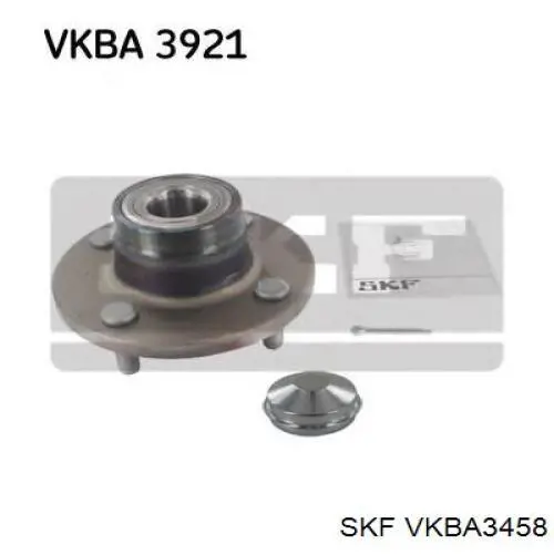 VKBA3458 SKF cubo de rueda trasero