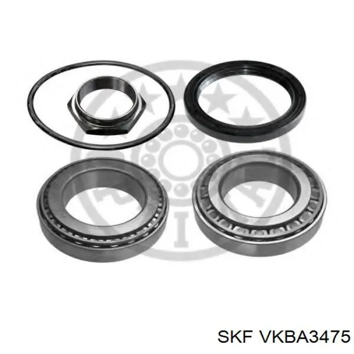 VKBA3475 SKF Rodamiento de rueda trasera