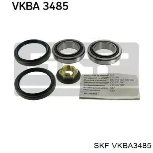 Cojinete de cubo delantero SKF VKBA3485 precio, desde 56,97 EUR