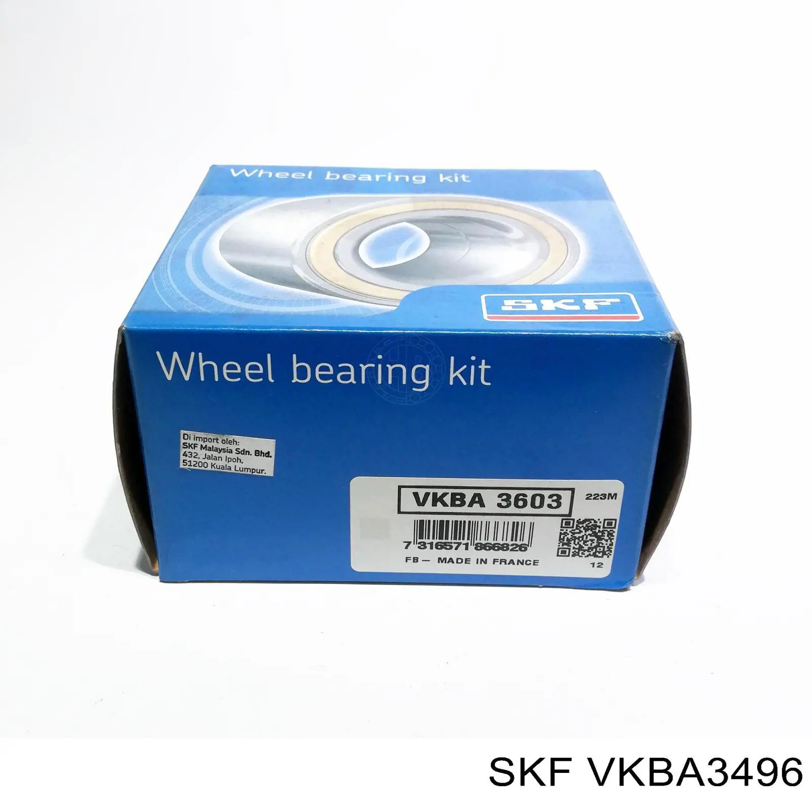 Cojinete de rueda delantero VKBA3496 SKF