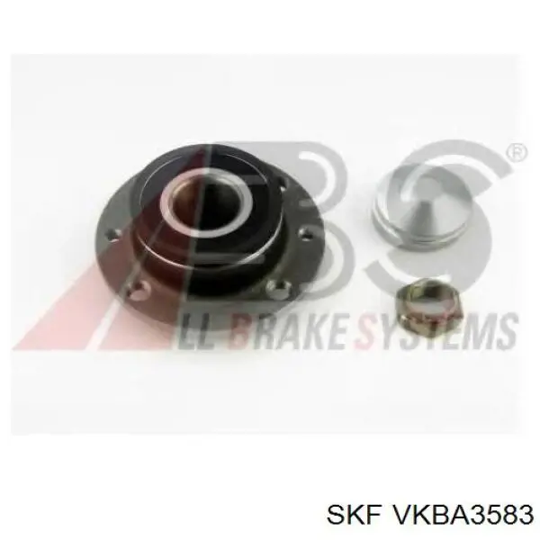 VKBA 3583 SKF cubo de rueda trasero