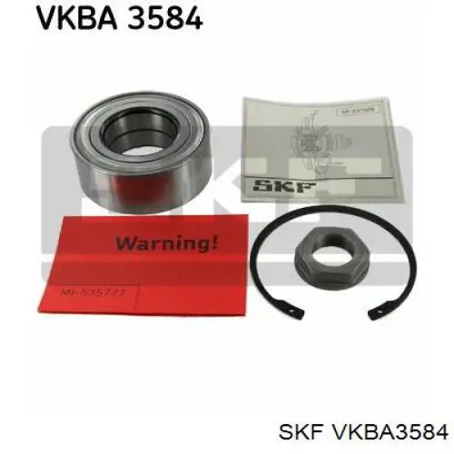 Cojinete de rueda delantero VKBA3584 SKF