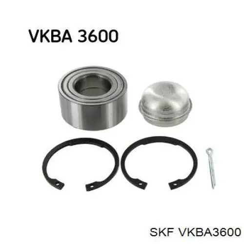 VKBA3600 SKF cojinete de rueda delantero