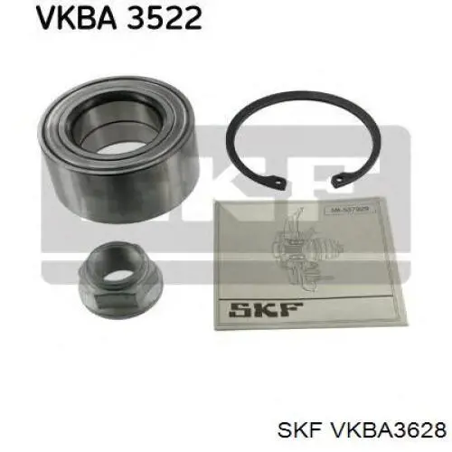 VKBA 3628 SKF cojinete de rueda trasero