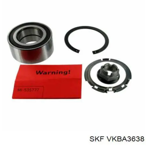 VKBA 3638 SKF cojinete de rueda delantero