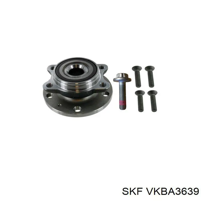 VKBA 3639 SKF cojinete de rueda trasero