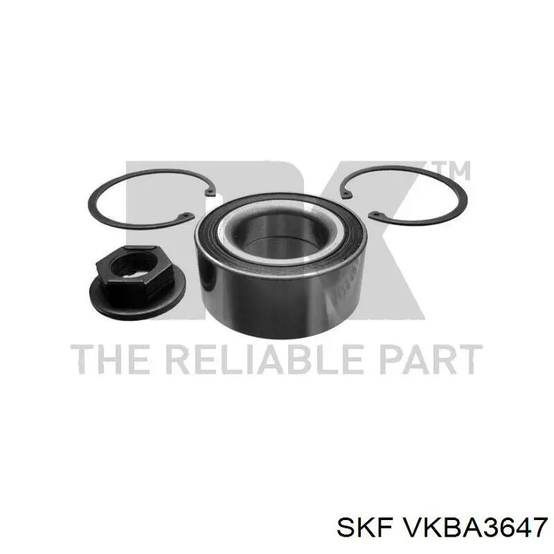 VKBA3647 SKF cojinete de rueda delantero