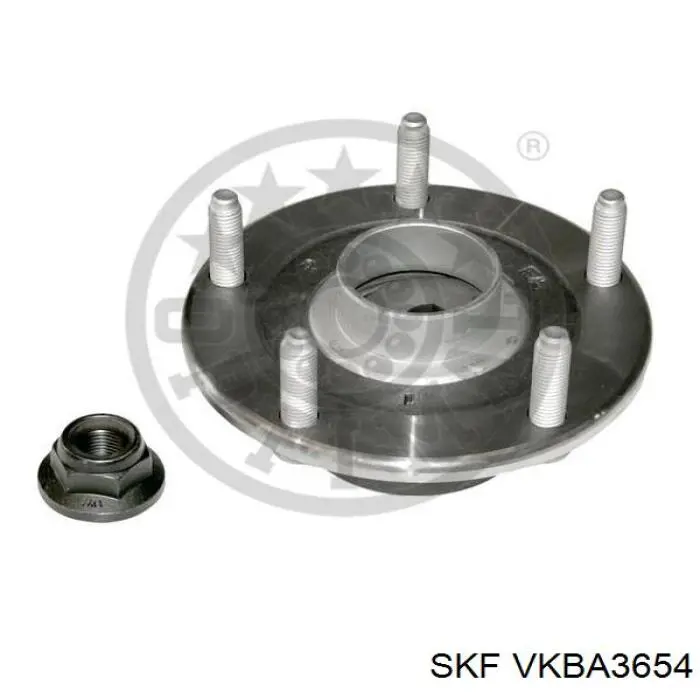 VKBA 3654 SKF cubo de rueda trasero