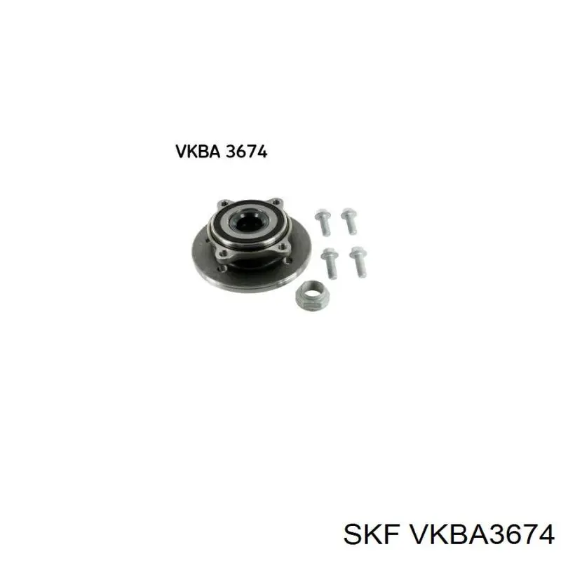 VKBA3674 SKF cubo de rueda delantero
