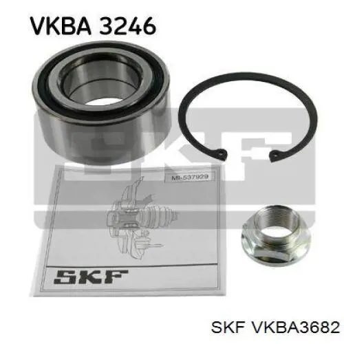 VKBA 3682 SKF cojinete de rueda trasero