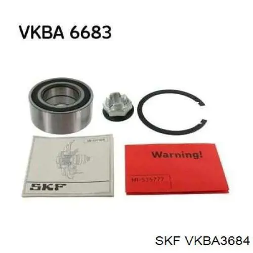 Cojinete de rueda delantero VKBA3684 SKF