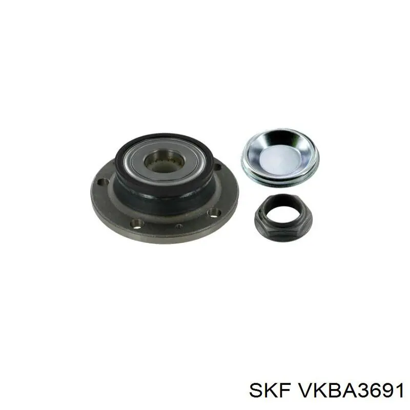 VKBA 3691 SKF cubo de rueda trasero