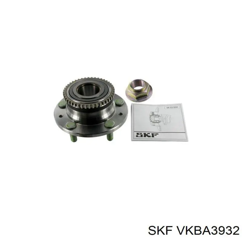 VKBA3932 SKF cubo de rueda trasero
