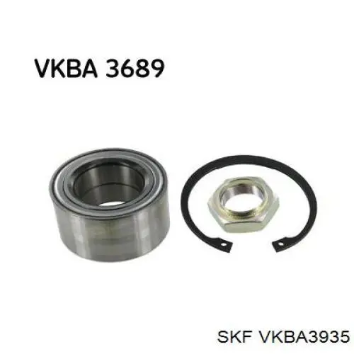 Cojinete de rueda delantero SKF VKBA3935 precio, desde 38,13 EUR