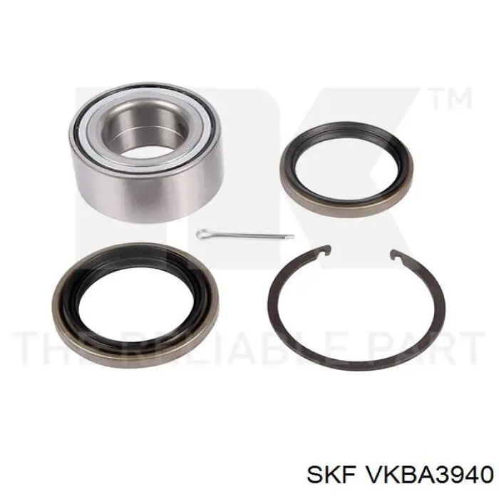 VKBA3940 SKF Rodamientos de rueda delantero