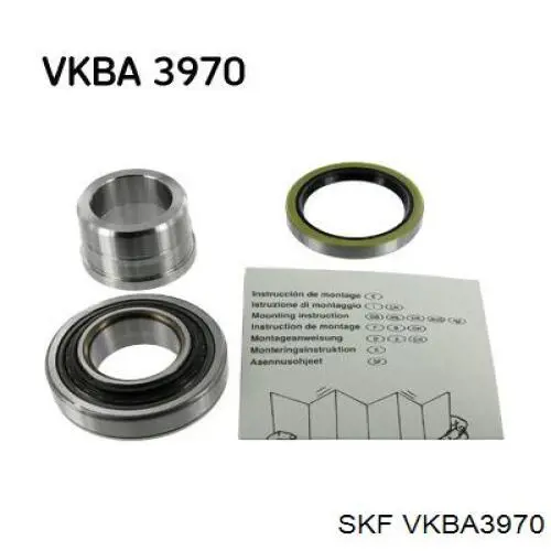 VKBA3970 SKF cojinete de rueda trasero