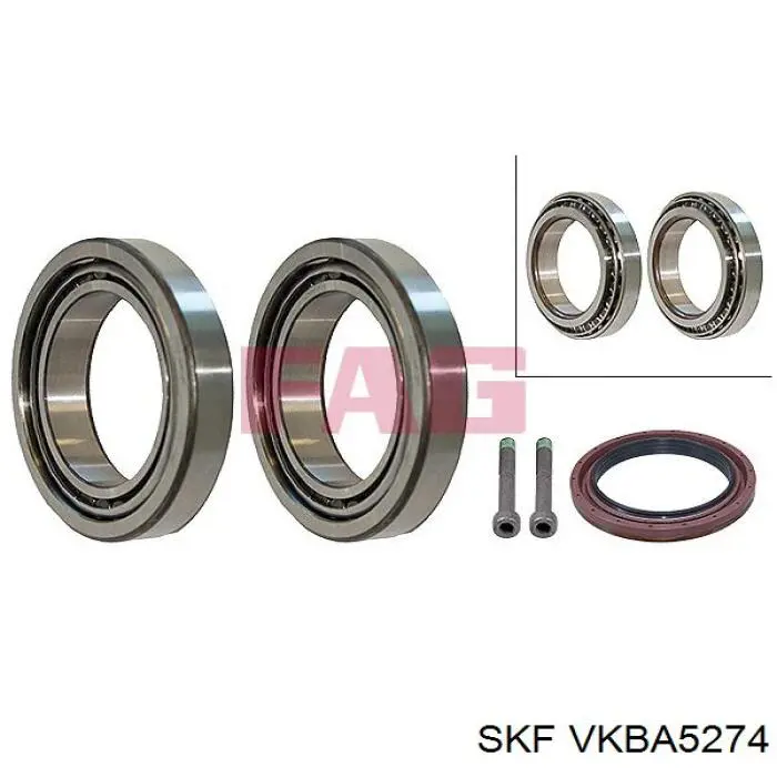 VKBA5274 SKF cojinete de rueda trasero