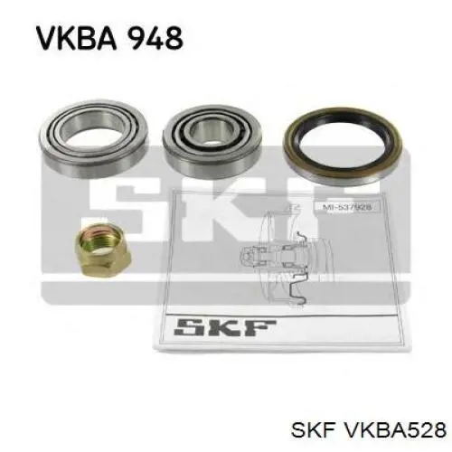 VKBA528 SKF cojinete de rueda delantero/trasero